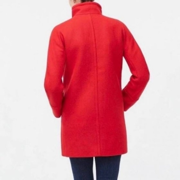 J. Crew | City Coat Red - Picture 5 of 5